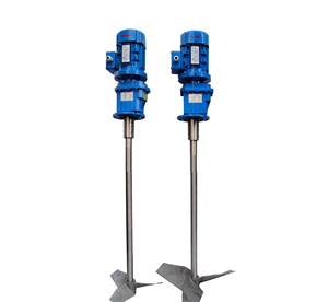 Máy trộn công nghiệp tự động điện từ kỹ thuật số dùng cho thực phẩm, bột nhão, bột xi măng, máy khuấy cánh quạt - Product Image 3