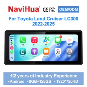 NaviHua Autoradio Android Multimédia avec Carplay, Navigation GPS et Écran Tactile pour Toyota Land Cruiser LC300 2022-2025 - Product Image 3