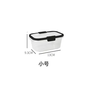 Home and kitchen fridge kitchen organizer plastic food storage container set storage box bin kitchen ware