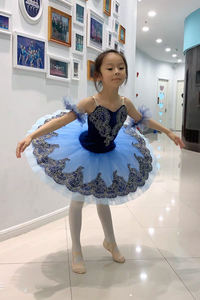 Tutú de Ballet Profesional para Niñas, Tutú de Ballet Azul y Rosa, Vestido de Fiesta de Bailarina, Disfraz de Danza de Ballet para Mujeres Adultas, Niños y Niñas - Product Image 3