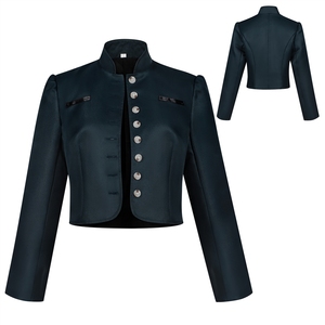 Nouveaux produits transfrontaliers : veste <span class=keywords><strong>classique</strong></span> allemande pour femme pour l'Oktoberfest, manteau de fête traditionnel bavarois, polyvalent - Product Image 1