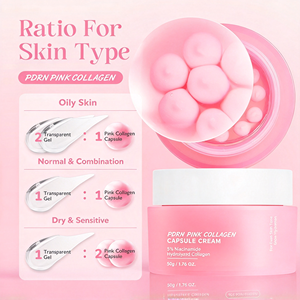 ครีมบำรุงผิวหน้า PDRN ไนอะซินาไมด์ คอลลาเจน 60 กรัม แคปซูลสีชมพู ช่วยเพิ่มความชุ่มชื้น ฟื้นฟูผิว ลดเลือนริ้วรอย บำรุงผิวหน้า - Product Image 5