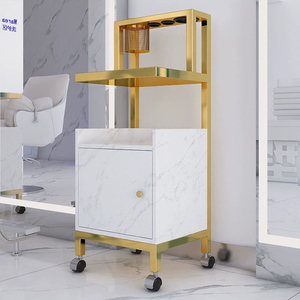 Equipo de Peluquería, Estación de Espejo para Peinado, Silla de Lavado, Sillas de Peluquería, Juego de Muebles para Salón de Belleza - Product Image 5