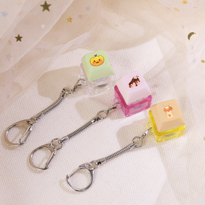 Tùy Chỉnh Keychain Keycap Giảm Căng Thẳng Móc Chìa Khóa Chuyển Đổi Keychain Tự Làm Bàn Phím Móc Chìa Khóa In Ấn Logo Thiết Kế Bàn Phím - Product Image 1