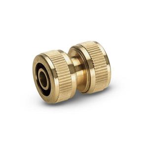 KAERCHER - 2.645-102.0 1/2'', 5/8'' Brass <b>hose</b> repair <b>connector</b> - EAN 4039784368507 <b>AIR</b> TOOL ACCESSORIES - Product Image 1