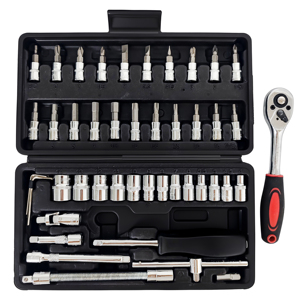 Xe cơ khí tự động sửa chữa herramientas Kit cờ lê công cụ thiết lập Hộp dụng cụ cầm tay Ổ cắm cờ lê thiết lập công cụ Kit ổ cắm Bộ-001 - Product Image 2