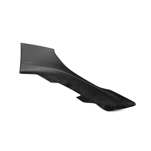 Splitter anteriore in fibra di carbonio a secco <span class=keywords><strong>X</strong></span> stile 2 pz per Bmw nuova serie 8 G14 G15 G16 2020-1N sbattitori anteriori - Product Image 6