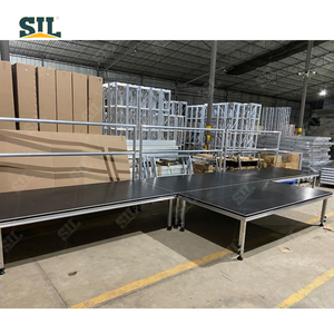 SIL tùy chỉnh 2x1 nhà thờ nhôm sân khấu nền tảng thiết kế sân khấu nhỏ xách tay mini trong nhà nhà thờ sân khấu - Product Image 4
