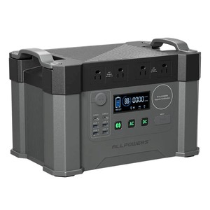 ALL POW ERS S2000 Portable <b>Power</b> Station-Lithium Ion MPPT Wireless Charging Flashlight Solar & Car 56896 Solar Energy System Lit - Product Image 3
