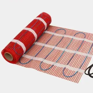 Floor Heating Mat With Backer Board Keep Therm Well