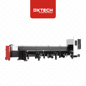Nouvelle machine de découpe de tubes métalliques au laser à fibre professionnelle, rails de guidage Cypcut HIWIN, moteur Fuji - 4 axes, refroidissement par eau, automatique - Product Image 5