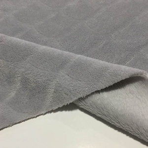 100% polyester deux faces brossé doux flanelle corail polaire tissu pour la fabrication de pyjamas peignoir - Product Image 5