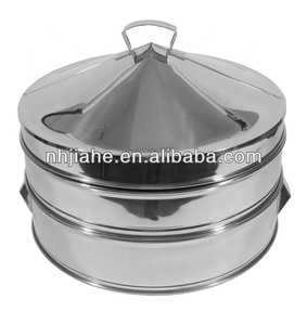 Vaporera Grande <span class=keywords><strong>de</strong></span> <span class=keywords><strong>Acero</strong></span> <span class=keywords><strong>Inoxidable</strong></span> para Cocina <span class=keywords><strong>de</strong></span> Restaurante, Vaporera Comercial, Vaporera Dim Sun con Tapa - Product Image 2