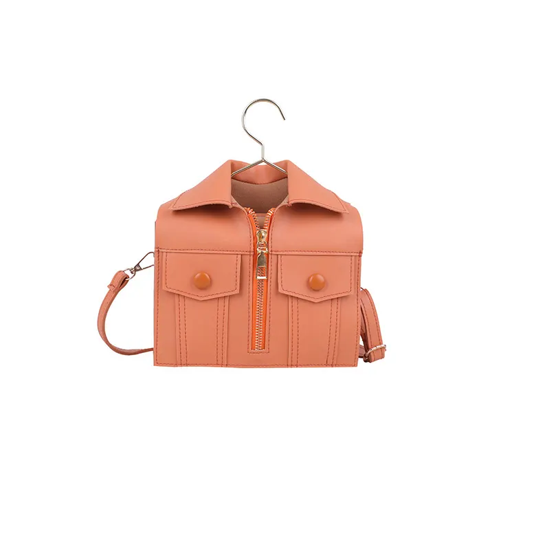 New Three-dimensional Jacket Clothes Handbag Personalized Small Square Bag New Trending Women Shoulder Bag