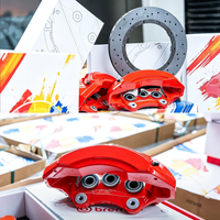 Kit d'étriers de frein à six pistons X-Style FA042, adapté aux grands SUV, compatible avec les séries Zeekr, BYD, Li Auto, Tesla, Bnez, Land Rover