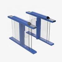 Sistema de Control de Acceso de acero inoxidable, puerta de canal de velocidad, barrera de seguridad automática