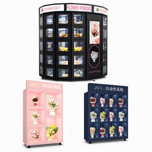 ตู้จำหน่ายดอกไม้อัตโนมัติ NINIX Ninix-260601 ระบบทำความเย็นอัจฉริยะแบบไมโครสั่งทำพิเศษ บริการ 24 ชั่วโมง ร้านดอกไม้แบบอัตโนมัติ - Product Image 1