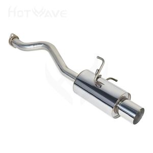 Dòng chảy cao hiệu suất SS xả catback Kit đối với Honda Civic 01-05 2/4D midpipe xả <span class=keywords><strong>mufler</strong></span> - Product Image 5