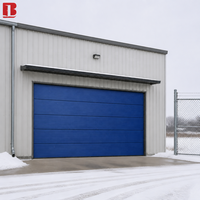 Porte de garage Bolang, porte piétonne personnalisée, capteur radar, reconnaissance de plaque d'immatriculation, résistant à la corrosion, isolé thermiquement