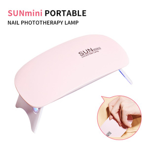 Lampu memanggang kuku LED mini, peralatan mesin memanggang lampu kuku fototerapi portabel cepat kering modis - Product Image 2
