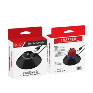 Soporte de carga, accesorios de juego para juegos de interruptores Nitendo, estación de carga de <span class=keywords><strong>Poke</strong></span> Ball para <span class=keywords><strong>Poke</strong></span> Ball Go Plus + - Product Image 6