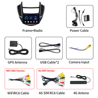 Android 9 pulgadas navegación GPS estéreo pantalla táctil coche reproductor Multimedia Radio para Chevrolet Trax Tracker 2014 ~ 2016 WIFI DSP