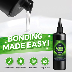 Chất lượng cao tùy chỉnh <span class=keywords><strong>uv</strong></span>-chữa được trong suốt và traceless Silicone <span class=keywords><strong>UV</strong></span> keo <span class=keywords><strong>shadowless</strong></span> cho điện thoại sửa chữa <span class=keywords><strong>acrylic</strong></span> và thủy tinh - Product Image 5