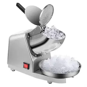 Stainless Steel Commercial Korean Bingsu Snow Ice Shaver Full Automatic Flake Ice Machine For Sale Bingsu Maker