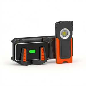 Lampe de poche compacte rechargeable 1500LM avec aimant puissant et deux modes de faisceau lumineux - Product Image 3