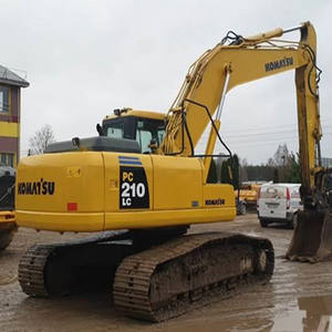 Excavadora Hidráulica Usada Komatsu PC210LC, Envío Gratuito, Precio Bajo, Modelo Nuevo, Agrícola, 21 Toneladas, Motor y Bomba - Product Image 3