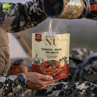 Sachet Doypack Personnalisé Imprimé pour Emballage de Repas Lyophilisés, Résistant à la Chaleur, Prêt pour l'Eau Bouillante, Sac Mylar de Qualité Alimentaire