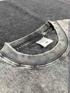 เสื้อยืดโอเวอร์ไซส์ลายกราฟิกแบบวินเทจ สกรีนโลโก้ได้ ขนาดพลัสไซส์ ผ้าฝ้าย 100% เนื้อหนา เป็นมิตรต่อสิ่งแวดล้อม ระบายอากาศได้ดี สำหรับผู้ชาย - Product Image 2