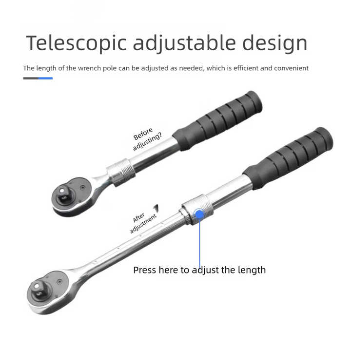 DIY Grade OEM Customizable Quick Release Socket Ratchet Wrench Set ...
