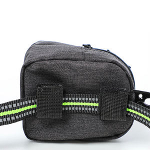 Suporte de saco de cocô de cachorro em tecido durável para cachorro, dispensador de saco de lixo para animais de estimação com clipe, acessório para cachorrinho, acessório de passeio - Product Image 4