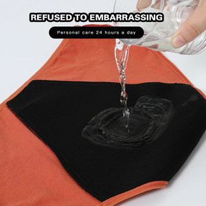 Mutandine Mestruali di Alta Qualità Senza Cuciture a 4 Strati Colorate a Vita Bassa Antiperdita per Sport - Product Image 6