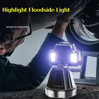 Lampe frontale avec capteur de mouvement, batterie externe, étanche IPX4, rechargeable par USB, LED 600LM, intensité réglable, portable, pour camping, atelier, lumière d'urgence