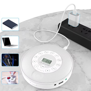 Lecteur CD portable en gros avec écran LCD et batterie rechargeable pour la maison et l'étude, récepteur audio BT sans fil USB MP3 - Product Image 2