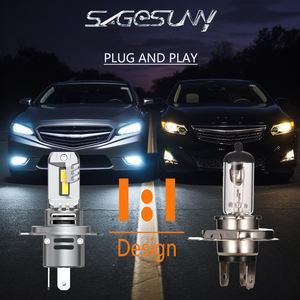 <span class=keywords><strong>Prix</strong></span> d'usine en gros H4 voiture projecteur LED phare et ampoules antibrouillard avec ventilateurs pour la mise à niveau de la voiture - Product Image 5