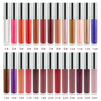 Gloss à lèvres brillant à marque privée, très demandé, personnalisé avec paillettes, imperméable, végétalien, rouge à lèvres liquide adapté à un usage quotidien