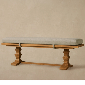 Set Moderno di Panche da Esterno in Teak con Copertura Rimovibile per Giardini e Cortili di Lusso - Product Image 2