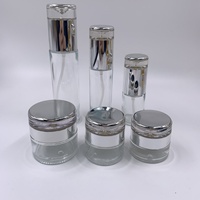 Ensemble d'emballages de luxe pour lotion et shampoing 100ml 120ml 150ml, contenants cosmétiques en PET, pot et flacon pour crème visage, masque facial