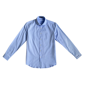 Camicia da <span class=keywords><strong>uomo</strong></span> alla moda <span class=keywords><strong>in</strong></span> <span class=keywords><strong>cotone</strong></span> stile britannico a maniche lunghe <span class=keywords><strong>abito</strong></span> da lavoro Casual tinta unita per tutte le stagioni per la primavera - Product Image 5