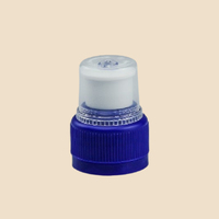 Bouchon plastique durable PE Push Pull Flip Top Sport Spout Cap pour bouteilles d'eau