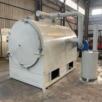Horno de Carbonización de Aserrín/Línea de Producción de Carbón Vegetal de Cáscara de Coco Industrial, Estufa de Carbonización