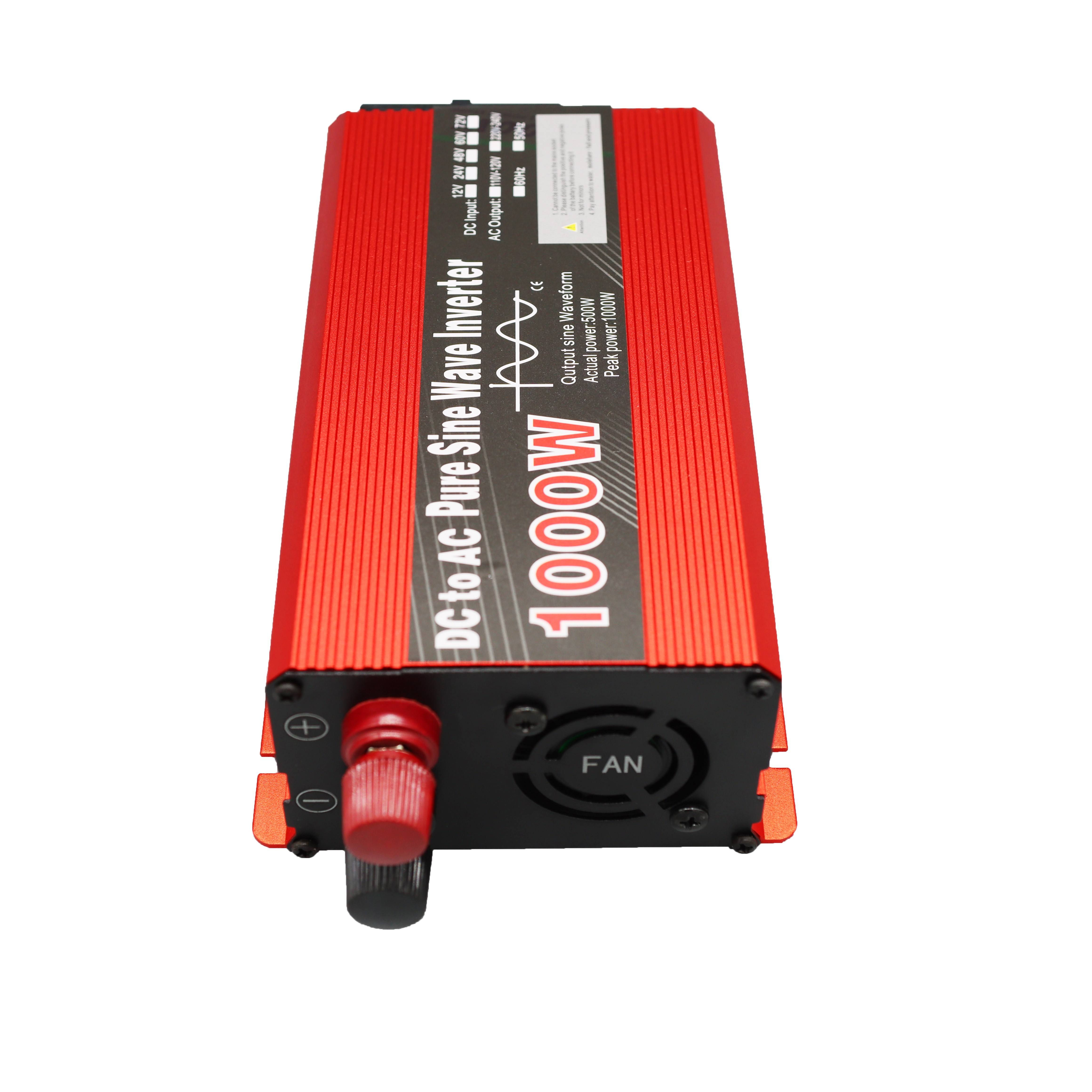 パワー インバーター1000w DC-AC 24V AC110V 60Hz ソーラーインバータ
