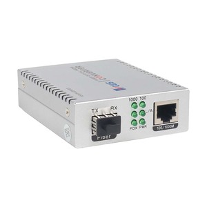 Convertidor de Medios Gigabit Ethernet 1RJ45 + 1SFP, Fibra Monomodo 1310nm 20km - Product Image 2