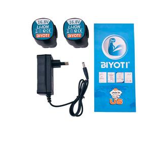 <span class=keywords><strong>Perceuse</strong></span> à <span class=keywords><strong>percussion</strong></span> sans fil portable BIYOTI à vitesse variable CC, batterie lithium-ion, mini <span class=keywords><strong>perceuse</strong></span>, tournevis, machine à percer - Product Image 4