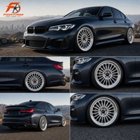 Jantes concaves forgées sur mesure 6061-T6 FORTRIM 18 21 24 pouces PCD pour BMW Série M, Mercedes-Benz AMG, Audi RS voitures de sport