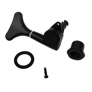 Afinadores de Bajo negro 2 + 2 sellados, clavijas de afinación de llaves, cabezales de máquina, clavijas de sintonización de bajo para guitarra de 4 cuerdas - Product Image 5