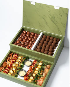 Boîte à bonbons <span class=keywords><strong>vide</strong></span> en carton magnétique personnalisée Eid Mubarak Divali, boîte cadeau Ramadan Kareem Diwali, boîte à dattes pour le Ramadan - Product Image 4
